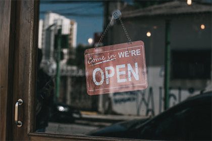 Your website lets people know you're open for business!